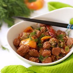 Colorful Spicy Soya Chunks