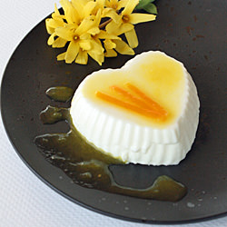Orange Blossom Panna Cotta
