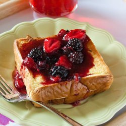 Citrus-Berry Stuffed French Toast