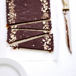Chocolate Malt Tart