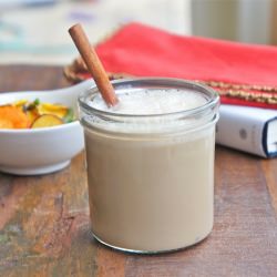 Spiced Tea With Soy Milk