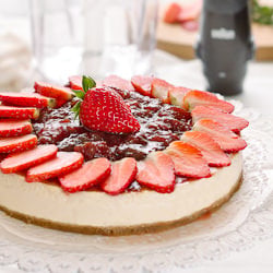 Strawberries Cheese Cake