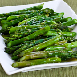 Asparagus with Lemon and MustardBar