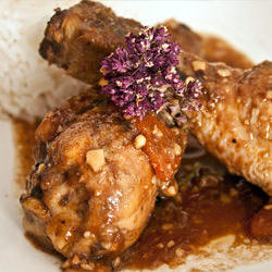 Beer Chicken with Basmati Rice