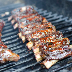 Grilled Korean Baby Back Ribs