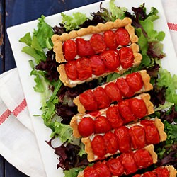 Roasted Cherry Tomato Tart