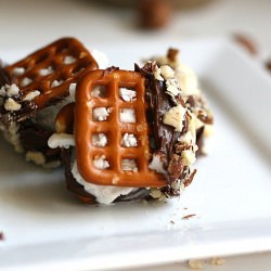Pretzel-Nutella Bites