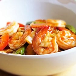 Sweet and Sour Vegetable with Prawn