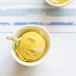 Mango and Coconut Ice-Cream