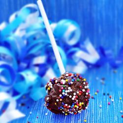 Chocolate Cookie Ball Pops