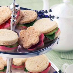 Strawberry Tea Sandwiches