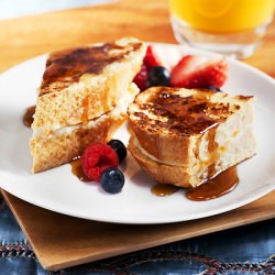 Honey Vanilla Stuffed French Toast