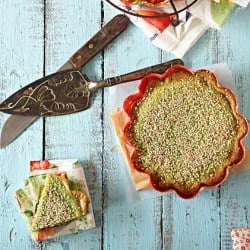 Baked Pandan Cake