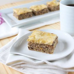 Baklava with Cocoa Nibs