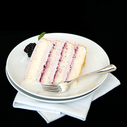 Blackberry Lemon Elderflower Cake