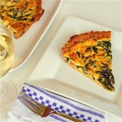 Bacon & Arugula Quiche
