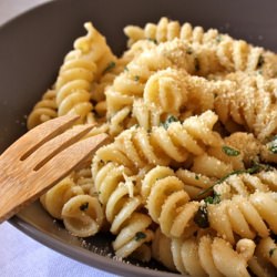 Fusilli Anchovies & Breadcrumbs