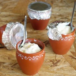 White Chocolate Matka Kulfi