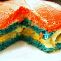 Rainbow Pancakes