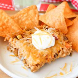 Cheesy Taco Casserole