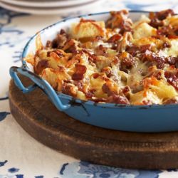 Bacon And Sausage Soufflé