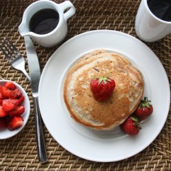 Strawberry Pecan Pancakes