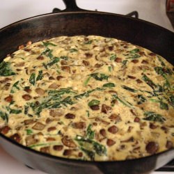 Spinach Mushroom Frittata
