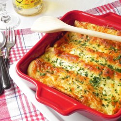 Gratin Pancakes with Meat