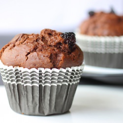 Molasses Cherry Muffins