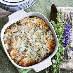 Creamy Potato Leek Casserole