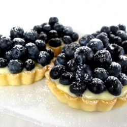 Blueberry Vanilla Tart