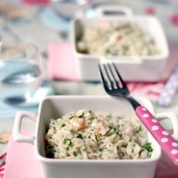 Risotto with Shrimp and Parsley