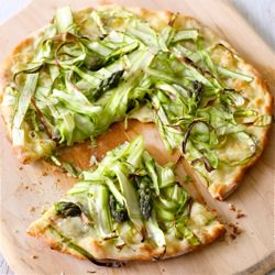 Asparagus Pizza