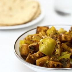 Banana Pepper, Plantain Curry