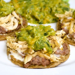 Sopes w/ Mango Guacamole