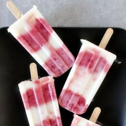 Strawberry Popsicles