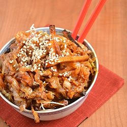 Napa Cabbage & Tofu Stir Fry