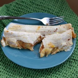 PB French Toast Enchiladas