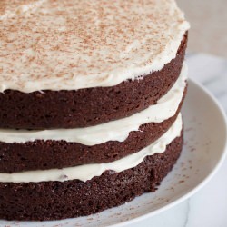 Choco Cake w/ White Choco Cream