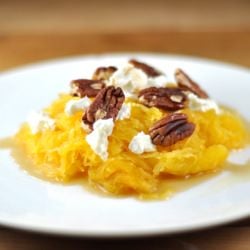 Honey Truffle Spaghetti Squash