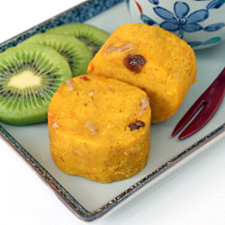 Steamed Kabocha Cake