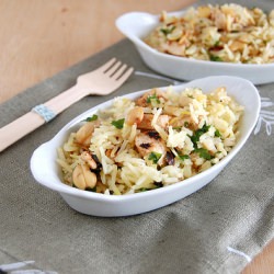Saffron Scented Chicken Pilaf