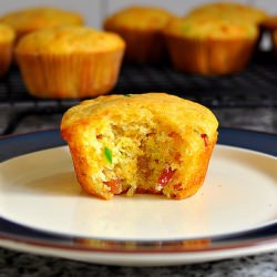 Corn Muffins with Bacon
