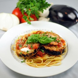Deconstructed Eggplant Parmesan