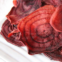Baked Beet Chips