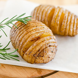 Cajun Hasselback Potatoes