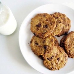 Salted Chocolate Oatmeal Cookies