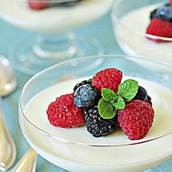 French Creams with Berries