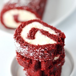 Red Velvet Cake Roll