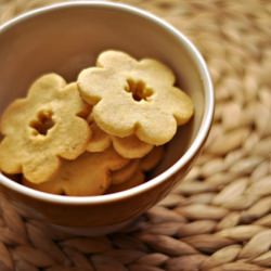 Cornmeal Shortbread Cookies
